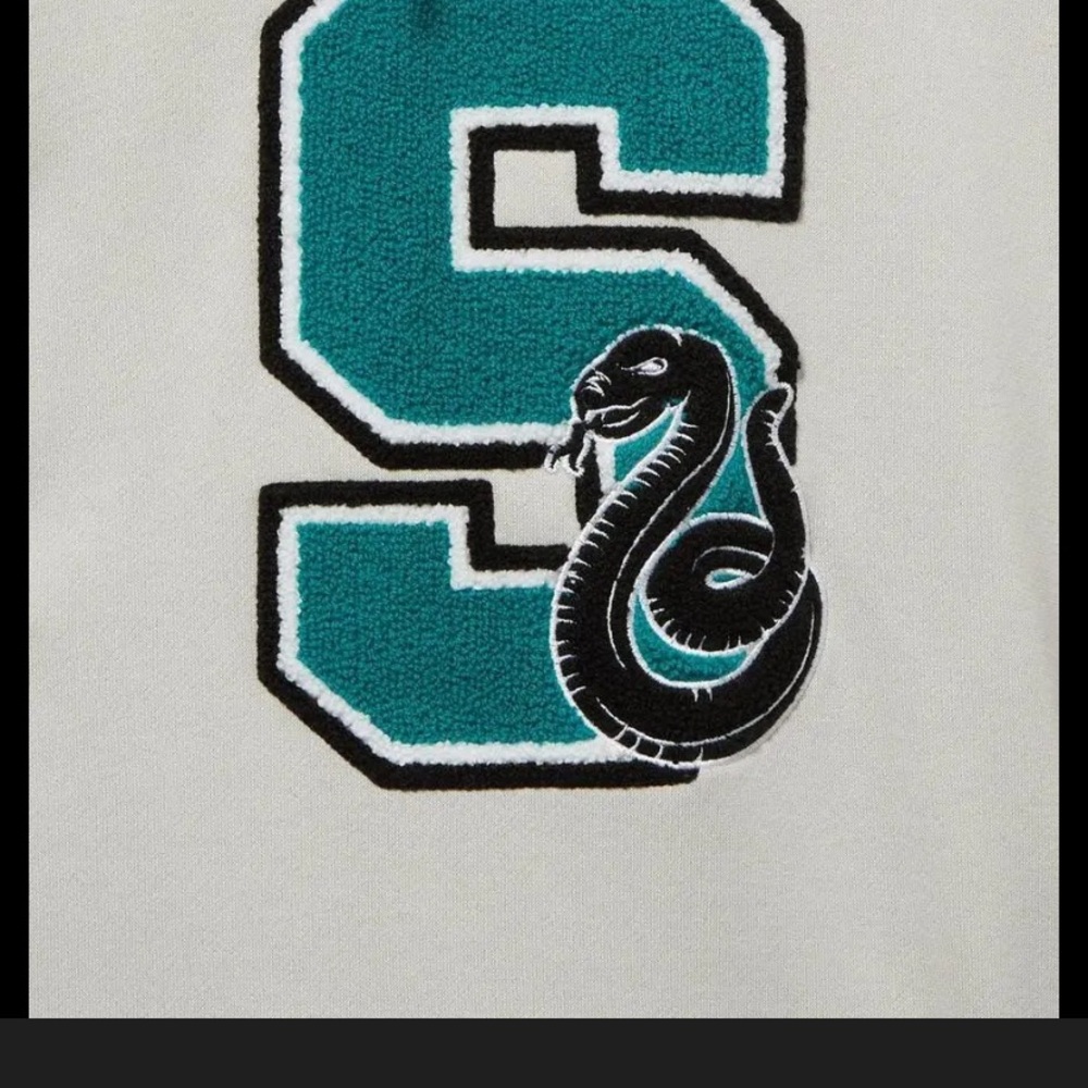 BOXLUNCH Harry Potter Slytherin Varsity Hoodie - Picture 3 of 9